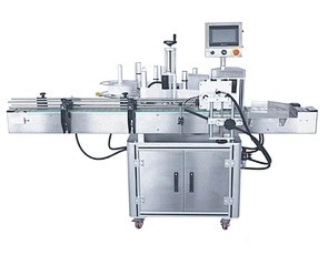 Automatic round bottle labeling machine